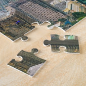 Kuala Lumpur Malaysia Skyline Vintag Souvenir Puzzle (Seite)