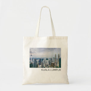 Kuala Lumpur Malaysia Skyline Vintag Souvenir Tragetasche