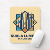 Kuala Lumpur Malaysia Südostasien Mousepad (Mit Mouse)