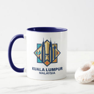 Kuala Lumpur Malaysia Südostasien Tasse