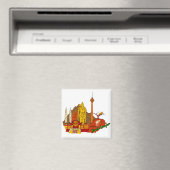 Kuala Lumpur - Mayalsia.png Magnet (In Situ (Geschirrspüler))