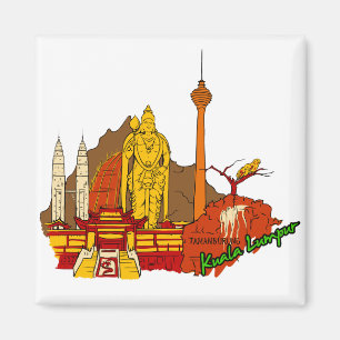 Kuala Lumpur - Mayalsia.png Magnet