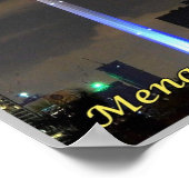 Kuala Lumpur Menara Tower - Malaysia - Poster (Ecke)
