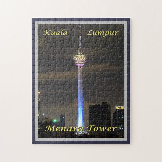 Kuala Lumpur Menara Tower - Malaysia - Puzzle (Vertikal)