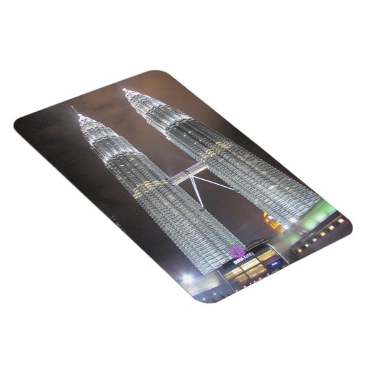 Kuala Lumpur Nachttürme Magnet (Rechte Seite)