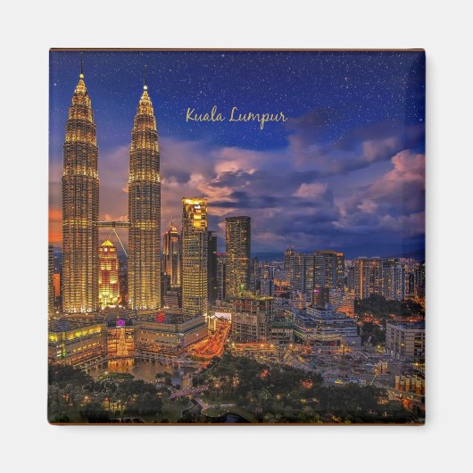 Kuala Lumpur, Petronas Twin Towers Magnet (Vorne)
