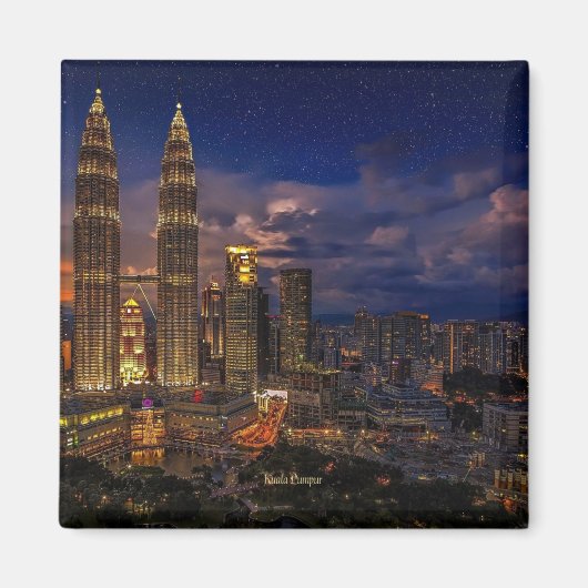 Kuala Lumpur, Petronas Twin Towers, Magnet (Vorne)
