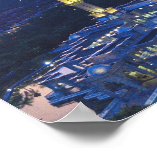 Kuala Lumpur Poster (Ecke)