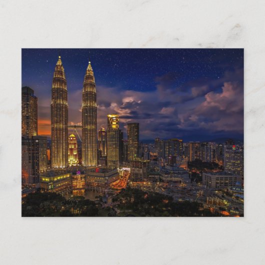 Kuala Lumpur Postkarte (Vorderseite)