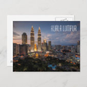 Kuala Lumpur Postkarte (Vorne/Hinten)