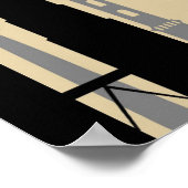 Kuala Lumpur Reiseplakat Poster (Ecke)