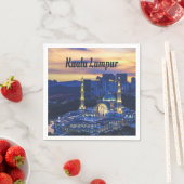 Kuala Lumpur Serviette (Beispiel)