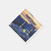 Kuala Lumpur Serviette (Ecke)