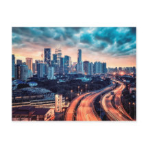 Kuala Lumpur Sonnenuntergang