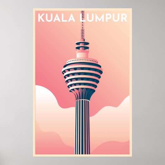 Kuala Lumpur Tower Poster (Vorne)