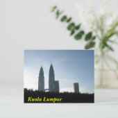 Kuala Lumpur Towers Postkarte (Stehend Vorderseite)