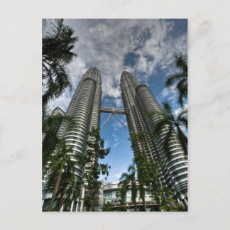 Kuala Lumpur Twin Towers Postkarte