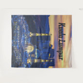 Kuala Lumpur Wandteppich (Vorderseite (Horizontal))