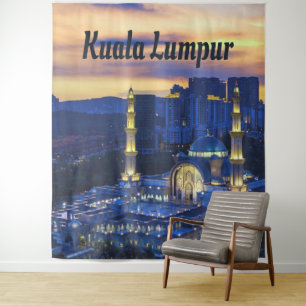 Kuala Lumpur Wandteppich