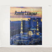 Kuala Lumpur Wandteppich (Vorderseite)