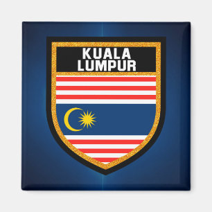Kuala- Lumpurflagge Magnet