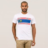 Kuala- Lumpurflaggen-T - Shirt (Vorne ganz)