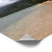 Kualoa Beach Park Oahu Poster (Ecke)