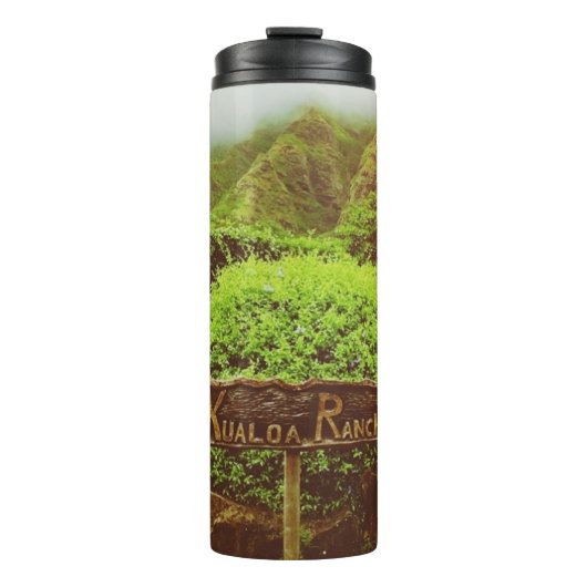 Kualoa Ranch Thermosbecher (Vorderseite)