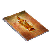 Kuan Yin (anpassbar) Notebook Notizblock (Rechte Seite)