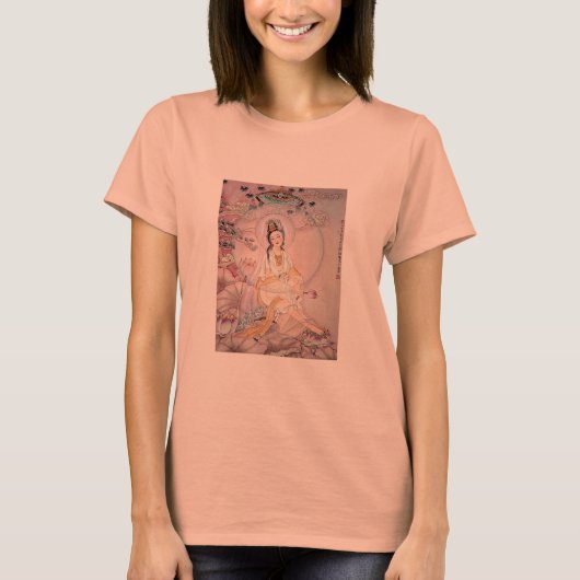 Kuan Yin; Buddhistische Göttin des Mitleids T-Shirt (Vorderseite)
