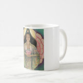 Kuan Yin Göttin des Mitleids Kaffeetasse (VorderseiteRechts)