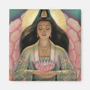 Kuan Yin Göttin des Mitleids Magnet