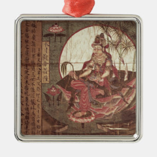 Kuan-yin, Göttin des Mitleids Ornament Aus Metall