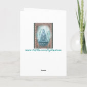 Kuan Yin Grußkarte Karte (Rückseite)