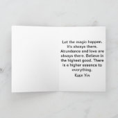 Kuan Yin Grußkarte Karte (Innenseite)