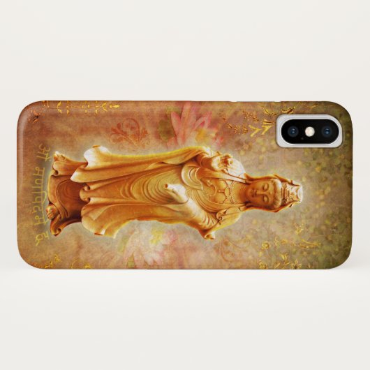 Kuan Yin iPhone Case (Rückseite (Horizontal))