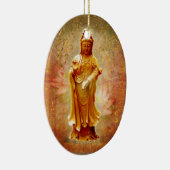Kuan Yin Keramikornament (Rechts)