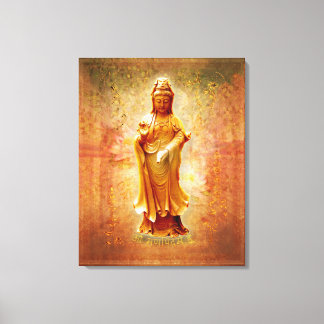 Kuan Yin Leinwanddruck
