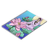 Kuan Yin on a Lotus Notizblock (Linke Seite)