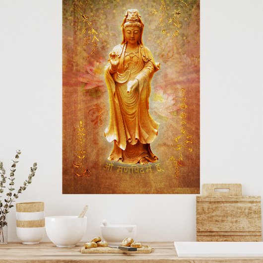 Kuan Yin Poster (Küche)