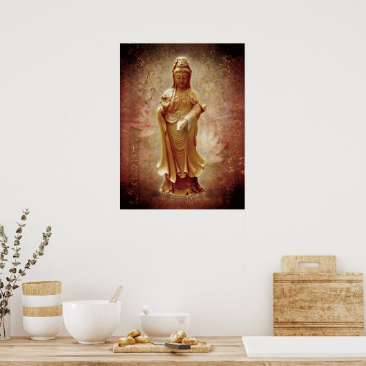 Kuan Yin Poster (Küche)