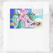 Kuan Yin, Quan Yin, höre deine Brüste Rechteckiger Aufkleber (Tasche)
