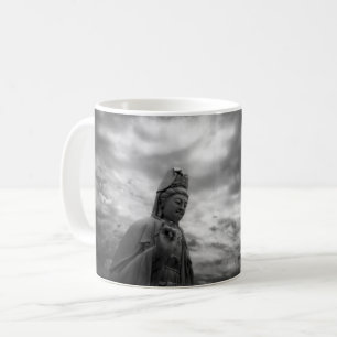 Kuan Yin Statue Fine Art Foto Kaffeetasse