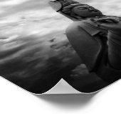 Kuan Yin Statue Fine Art Foto Poster (Ecke)