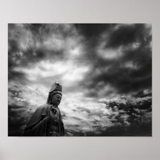 Kuan Yin Statue Fine Art Foto Poster (Vorne)