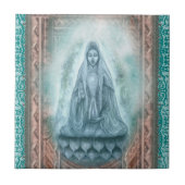 Kuan Yin tile Fliese (Vorderseite)