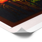 Kuan Yin und die Pfauenfeder Poster (Ecke)