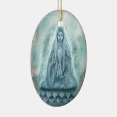 Kuan Yin Verzierung Keramik Ornament (Rechts)