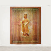 Kuan Yin Wandteppich (Vorderseite)