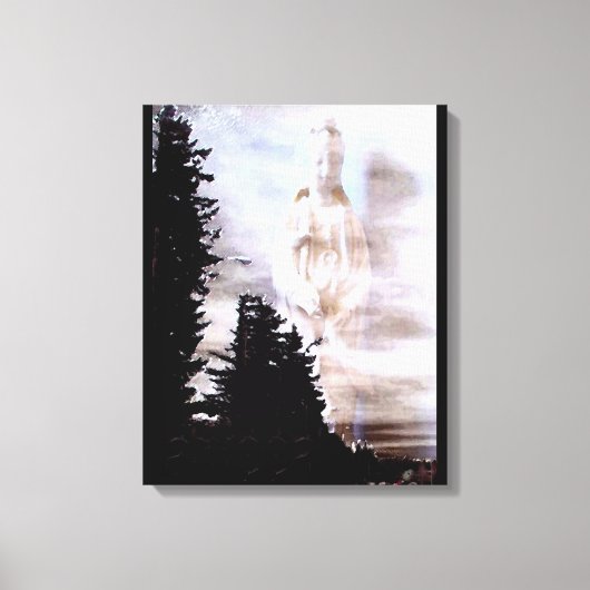 Kuan Yin Wrapped Canvas Leinwanddruck (Vorderseite)